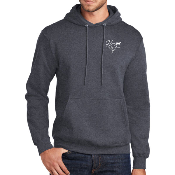 Hidden Springs Farm - Tall Core Fleece Pullover Hooded Sweatshirt Thumbnail