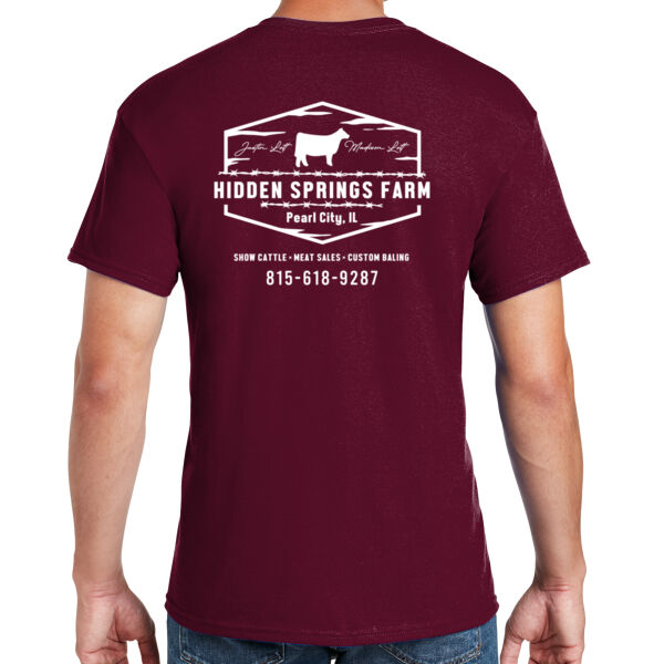 Hidden Springs Farm - DryBlend ® 50 Cotton/50 Poly T Shirt Thumbnail