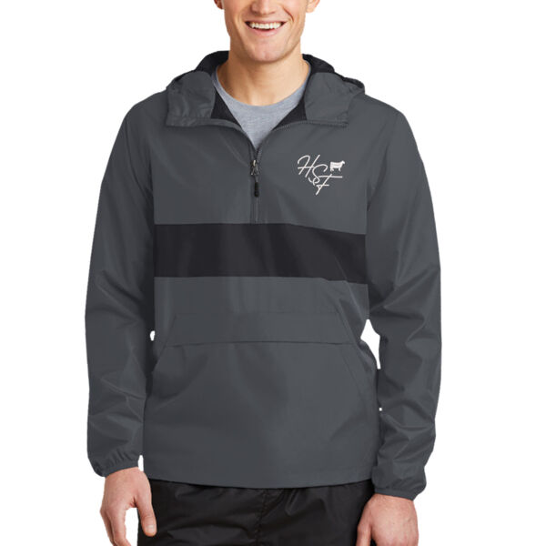 Hidden Springs Farm - Zipped Pocket Anorak Thumbnail