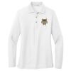 Women's Silk Touch Long Sleeve Polo Thumbnail