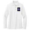 Women's Silk Touch Long Sleeve Polo Thumbnail
