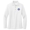 Women's Silk Touch Long Sleeve Polo Thumbnail