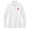 Women's Silk Touch Long Sleeve Polo Thumbnail