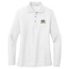 Women's Silk Touch Long Sleeve Polo Thumbnail
