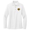 Women's Silk Touch Long Sleeve Polo Thumbnail