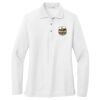 Women's Silk Touch Long Sleeve Polo Thumbnail
