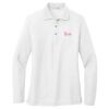 Women's Silk Touch Long Sleeve Polo Thumbnail