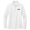 Women's Silk Touch Long Sleeve Polo Thumbnail