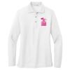 Women's Silk Touch Long Sleeve Polo Thumbnail