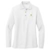 Women's Silk Touch Long Sleeve Polo Thumbnail